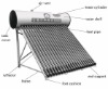 compact solar water heater(20pcs vacuum tubes)