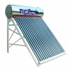 compact unpressurized solar power water heater