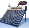 copper coil compact solar water heater