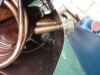 copper coil pre-heat type solar water heater