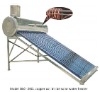copper coil pressure solar water heater (stailess steel)