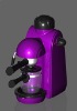 dark purple steam coffee maker
