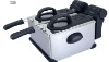 deep fryer (SD-03T with double tank & plastic lid  ).