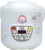 drum deep flat rice cooker with number digital control