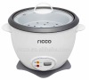 drum rice cooker with inner steamer