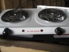 electric cooking plate double burner