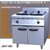 electric double fryer, DF-885 2 tank fryer(2-basket) with cabinet