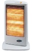 electric halogen heater with remote control