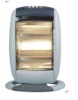 electric halogen heater with remote control