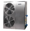 electric  pool heat pump (stainless steel cover)