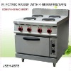 electric range with oven, electric range with 4 burner and oven