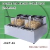 electric skillet DF-82 counter top electric 2 tank fryer(2 basket)