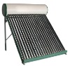 evacuated tube solar water heater