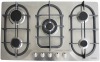 five burner built in gas hob