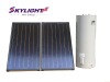 flat panel split pressurized solar water heater
