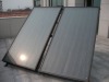 flat plate solar collector with black chrome coating