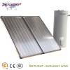 flat plate split pressurized solar domestic hot water