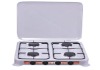 four burner gas stove built in gas hob