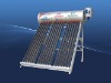 freestanding compact unpressurized triple-core solar water heater