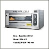 full-automatic desk sliver stainless steel free standing gas baking oven for kitchen in hotel and restaurant