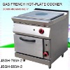 gas cooker oven, DFGH-783A-2 gas french hot plate cooker with oven