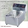 gas fryer Latest design, counter top electric 2 tank fryer(2 basket)