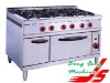 gas range with 6-burner&oven