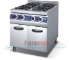 gas range with cabinet