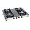 high quality 4-burner tempered glass gas stove NY-TB4012