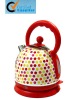 high quality hot water Kettle with elegant painting