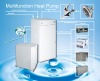 hot water,air heating,air cooling heat pump