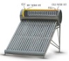 integrated 18 tubes copper coil stainless steel solar water heater