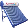 integrated low pressure galvanized steel solar water heater