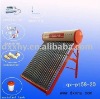 integrated unpressurized solar water heater