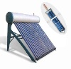 integrative pressurized solar water heater with heat pipe