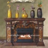 marble fireplace