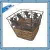 natural rattan kitchen storage basket set of 2