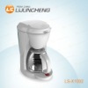 new design electric drip coffee maker(LS-X1002)