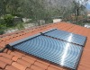 non-pressurized solar water heater small sample solar collector silvery black 2012