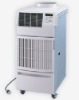 portable evaporative room air cooling