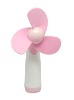 portable handy mini fan with ABS material ,different colour can be choose