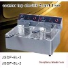 potato fryer machine 2011 new counter top electric 2-tank fryer(2-basket)