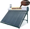 preheated integrated copper coil solar water heater
