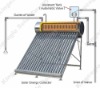 preheated solar water heater, heat exchanger solar water heater