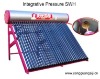 pressured solar water heater