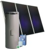 pressurized flat panel solar water heater