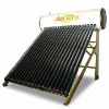 pressurized heat pipe solar water heating system