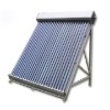 pressurized solar collector with heat pipe in  vacuum tubes