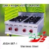 red gas range gas range with 4 burner