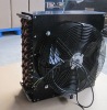 refrigeration copper air cooled condensor with fan motor